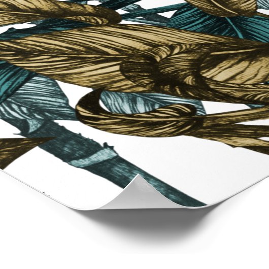 Affiche Collection Roseplatine® design (Coin)