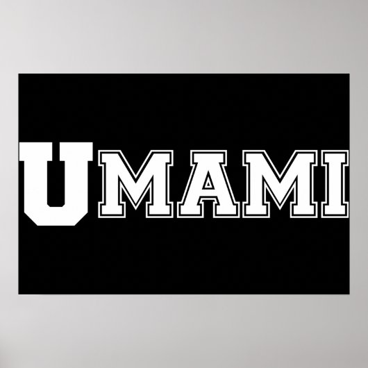 AFFICHE COLLÈGE UMAMI (Devant)