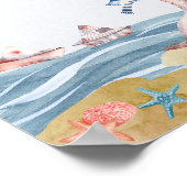 Affiche Colombe et Ballons à l'aquarelle (Coin)