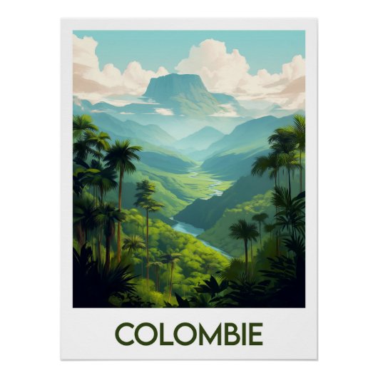Affiche Colombie (Devant)