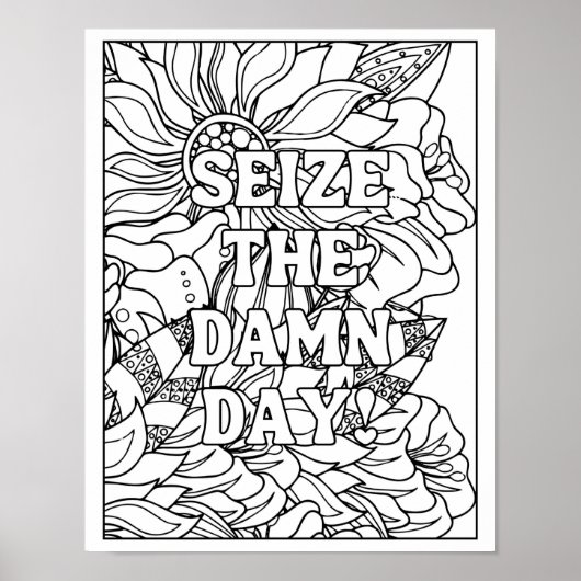 Affiche Color Yourself pour les âmes sans peur (Devant)