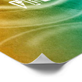 affiche colorée art abstrait manger dessert premie (Coin)