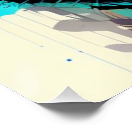 Affiche colorée de tigre (Coin)