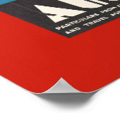 Affiche colorée de voyage de poissons australiens (Coin)