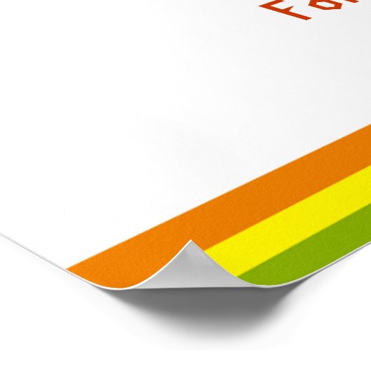 Affiche colorée du FESTIVAL FAall (Coin)