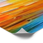 Affiche colorée du voyage (Coin)