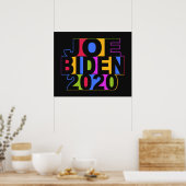 Affiche colorée JOE BIDEN 2020 (Cuisine)