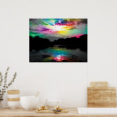 Affiche colorée Sky and Water (Cuisine)