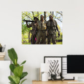 Affiche commémorative de la guerre du Vietnam (Bureau à domicile)