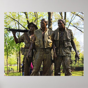 Affiche commémorative de la guerre du Vietnam