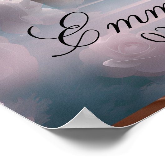 Affiche commémorative de l'escalier céleste (Coin)