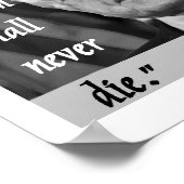 affiche commémorative de ted kennedy (Coin)