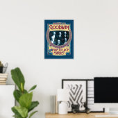 AFFICHE commémorative du marché Goodwin/Pikes (Bureau à domicile)