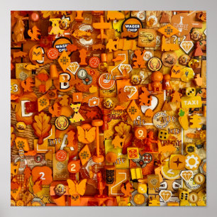 Affiche :Composants de jeu Orange Board