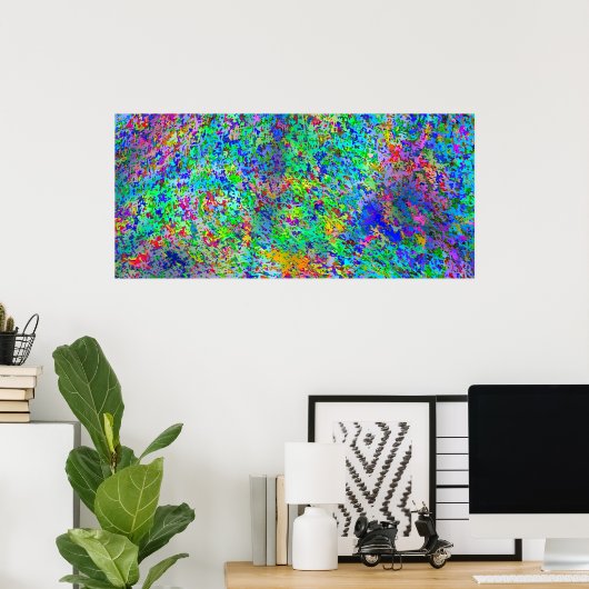 Affiche Confetti Storm (Bureau à domicile)