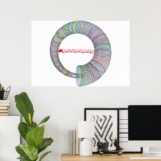 Affiche connectée (Bureau à domicile)