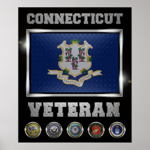 Affiche Connecticut vétéran