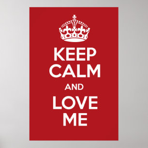 Affiche Conserver le calme