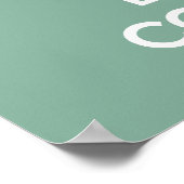 Affiche Conserver le calme et cuire des biscuits I (Coin)