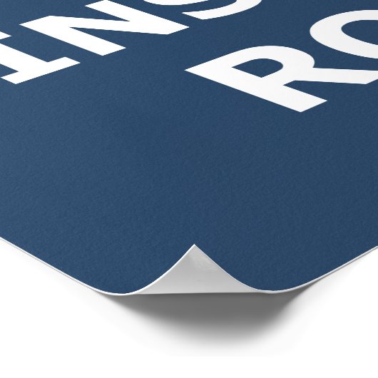 Affiche Conserver le calme et installer les ROM (Coin)