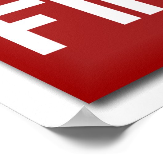 Affiche Conserver le calme et transporter les arme (Coin)