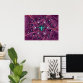 Affiche contre les bugs et les virus Potex (Bureau à domicile)