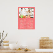 Affiche Coral Annuel 2025 Calendrier Avec Photo 18 (Cuisine)