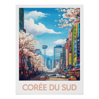 Affiche Corée du Sud