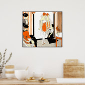 Affiche Corsets Les Corsets Le Furet Paris (Cuisine)