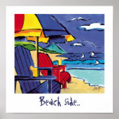 Affiche côté plage (Devant)