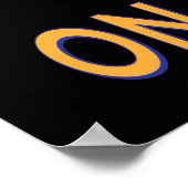 Affiche couleur et noire « Time to Drink Champagne (Coin)