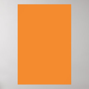 Affiche couleur orange Citrus