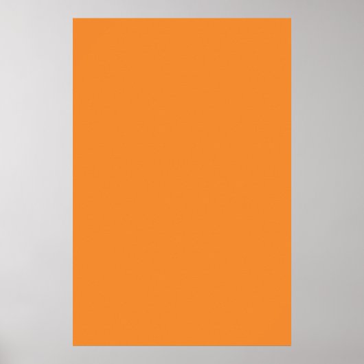 Affiche couleur orange Citrus (Devant)