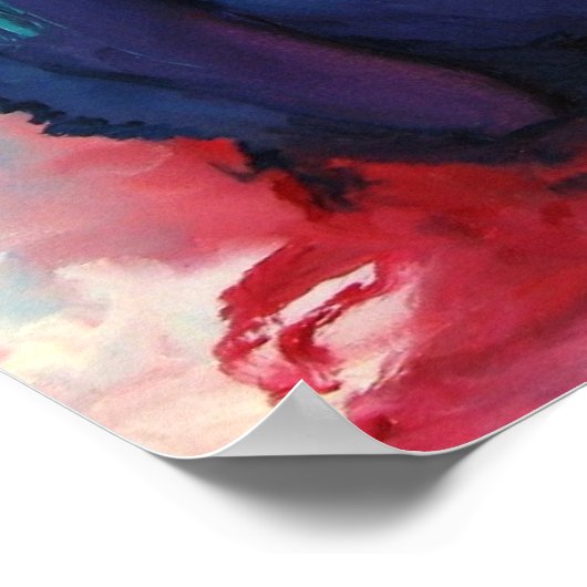 Affiche couleur surréalisme (Coin)