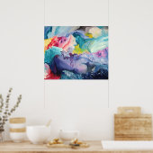 Affiche couleur surréalisme (Cuisine)