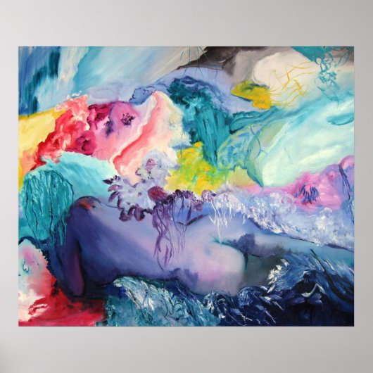 Affiche couleur surréalisme (Devant)