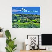 Affiche couleur Vail Colorado (Bureau à domicile)