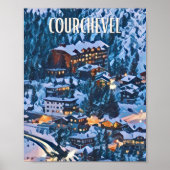 Affiche Courchevel Station de ski (Devant)