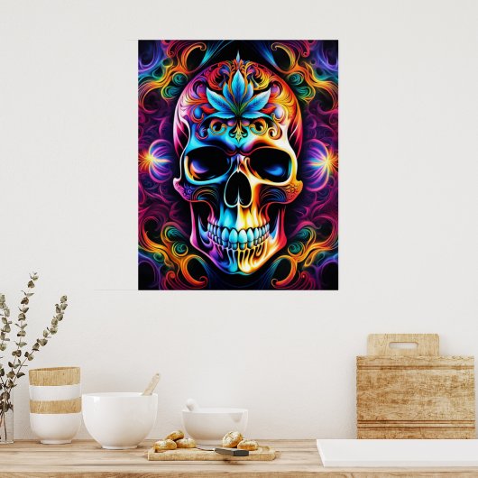 Affiche crânienne (Cuisine)