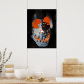 Affiche crânienne (Cuisine)