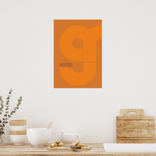 Affiche créative (Cuisine)