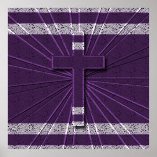 AFFICHE CROISÉE ÉLÉGANTE