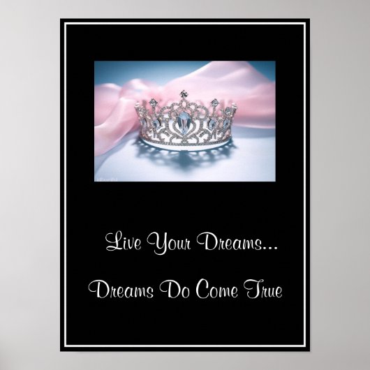 Affiche Crown Live Your Dreams (Devant)