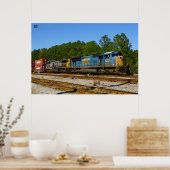 Affiche CSX Train (Cuisine)