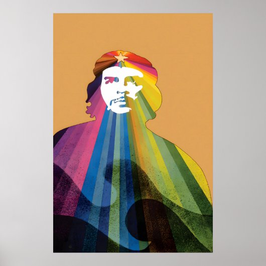 Affiche Cuba Che Guevara Portrait Impression Vinta (Devant)