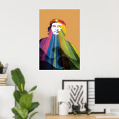 Affiche Cuba Che Guevara Portrait Impression Vinta (Bureau à domicile)