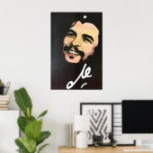 Affiche Cubaine d'Art de Che Guevara Impression Cu (Bureau à domicile)