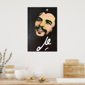 Affiche Cubaine d'Art de Che Guevara Impression Cu (Cuisine)