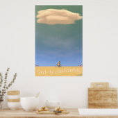 Affiche cycliste (Cuisine)