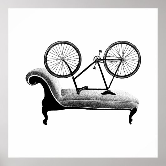 Affiche cycliste personnalisable (Devant)